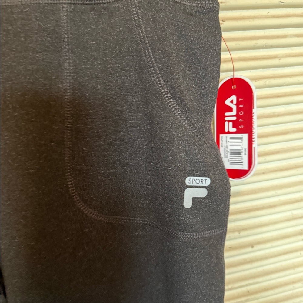 Fila Dark Gray Movement Workout Pants - Picture 8 of 10